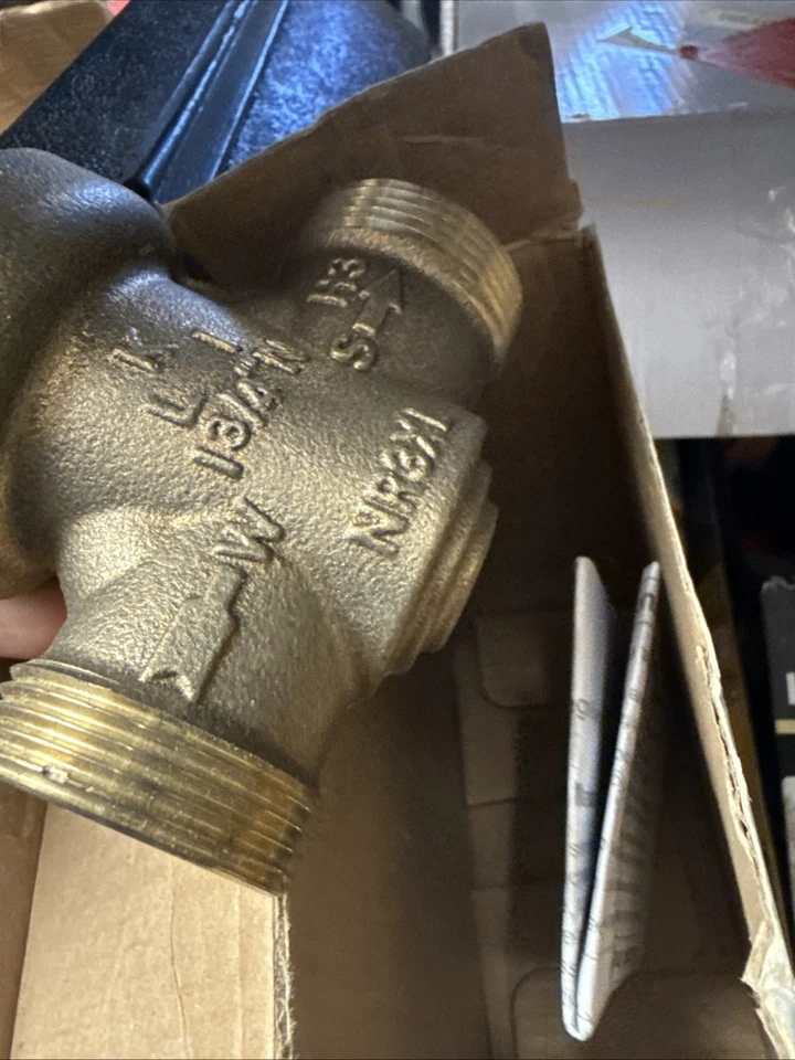 *NO UNIONS* Zurn Wilkins 3/4" NR3XL Pressure Reducing Valve Single Union - Image 4 of 4