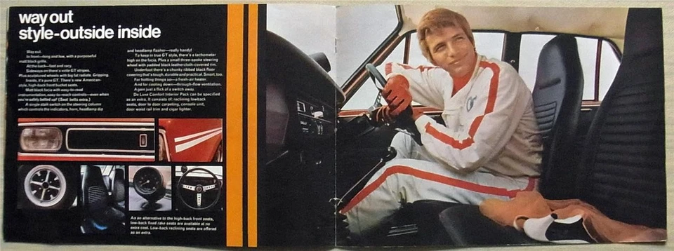 HILLMAN GT Car Sales Brochure 1970 #2578/H/2/119/50 - Image 4 of 4