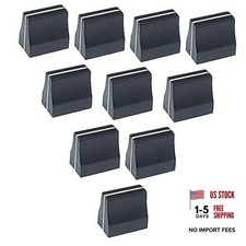 10PCS Black Slide Potentiometer Mixer Fader Knob Plastic Fader Cap Fader
