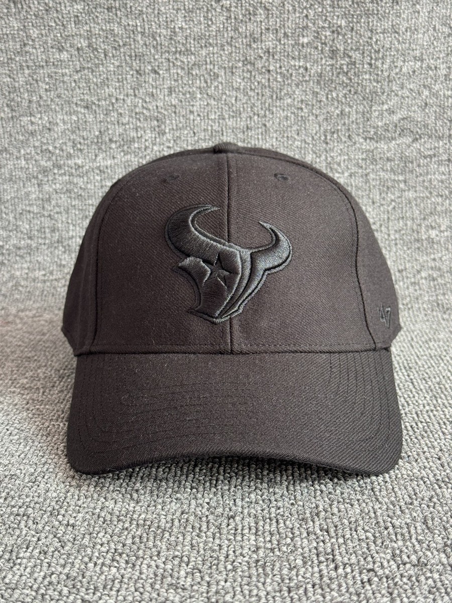 47 Brand Houston Texans Baseball Cap Strapback Brown Black One Size