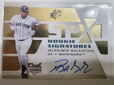 2008 Upper Deck SPx Rookie Signatures Wladimir Balentien #139 Auto RC