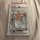 2018 Bowman Chrome SHOHEI OHTANI Rookie RC Los Angeles Angels #1 PSA 10