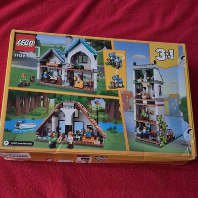 ゴジータパック　3セット lego creator cozy house 31139 808 pcs 3 in 1 complete set boxed
