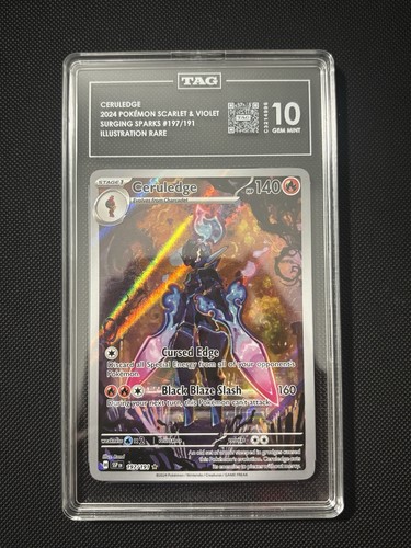 Ceruledge graded TAG 10 for sale on eBay