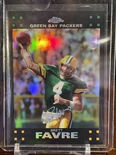 2007 Topps Chrome Brett Favre Refractor #TC114 HOF (1)