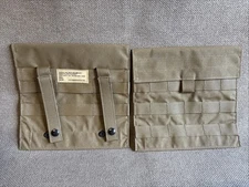 QTY 2  USGI Military USMC EAGLE INDUSTRIES MOLLE SIDE PLATE POCKET CARRIER SET