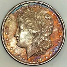 1896 P MORGAN DOLLAR! GEMBU++ DUAL TONER NR #64797