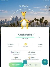 Ampharos Non Shiny La Background