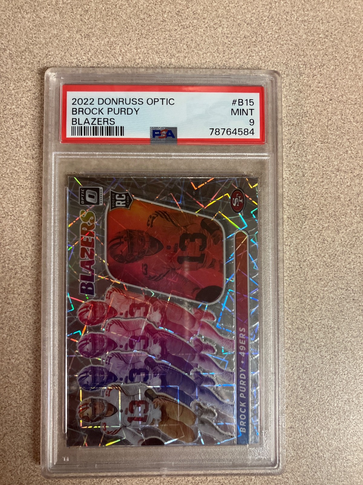 2022 Panini Donruss Optic - Blazers Brock Purdy #B-15 (RC)