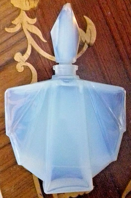 SABINO RARE   MAGNIFIQUE FLACON PARFUM ART DECO VERRE OPALESCENT (ETLING LALIQUE - Photo 1/4