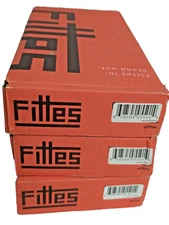 FITTES Flush Floor Vents [Luxe] 4" x 10" - Black, (3 OPEN BOXES, without screws)
