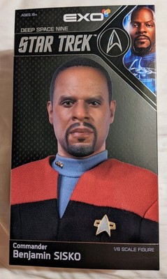 Star Trek Deep Space Nine EXO-6 Commander Ben Sisko 1:6 Figur Neu MIB UK Verkäufer