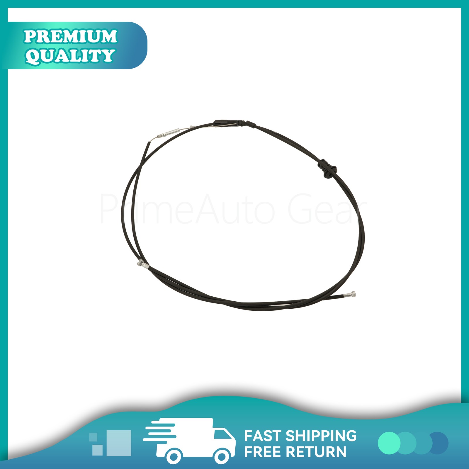 NEW 3W0823531 For Bentley Continental GT GTC Flying Spur Front Hood Unlock Cable
