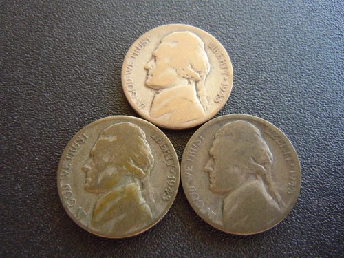 Photo of a 1943-S Jefferson Nickel from an eBay listing that sold on Jul 19, 2026