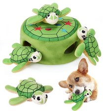 Squeaky Dog Interactive Plush Hide and Seek Pet Toys to Keep Them Busy Pet Ch...