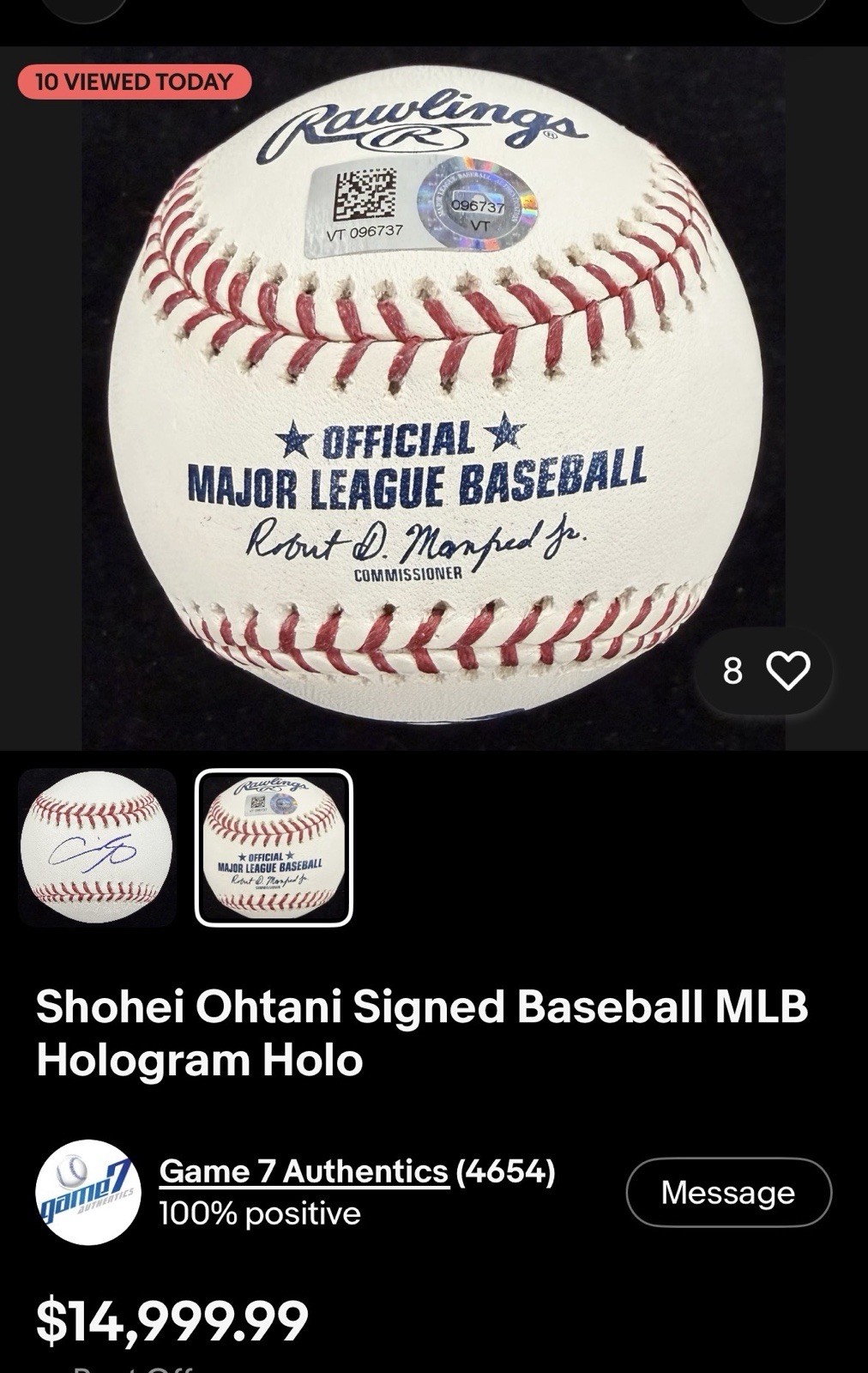 LA Dodgers Shohei Ohtani 8x10  signed photo (1st photo is for sale) Others sampl view 8
