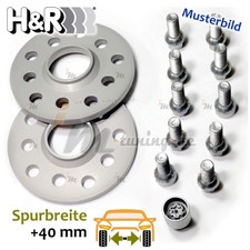 H&R TRAK+ Spurverbreiterung DR 40mm p.A. ABE für VW EOS 1F7, 1F8 :: 2006 >> 2015