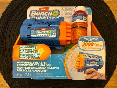 Zuru Seifenblasen PistoleBunchO Mini Bubble Blaster Soap Pump Gun 20 x 20 x 7 cm