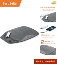 Portable Heated Seat Cushion With Rechargeable Power Bank Portable Heated Seat Cushion With Rechargeable Power Bank