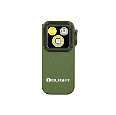 Olight Oclip Pro OD Green Clip on light, Floodlight Spotlight/Red Light, 500 Lum