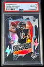 2024 Panini Mosaic Caleb Williams Storm SILVER #9 Rookie QB SP PSA 10 GEM MINT