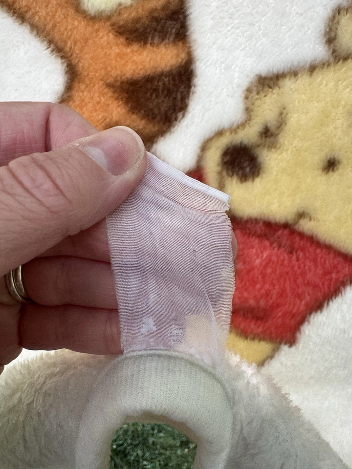 复古小熊维尼跳虎毛绒抓绒婴儿毯 — 第 3/4 张图片