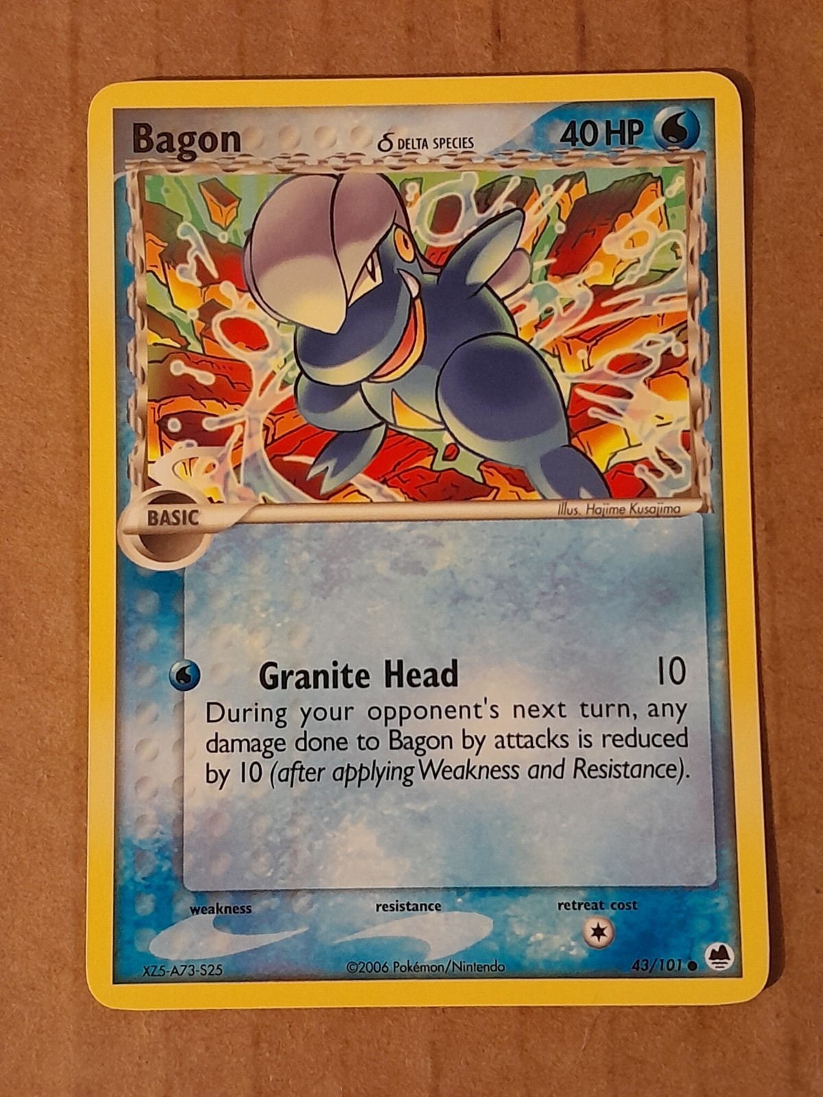 Bagon 43/101 Ex Dragon Frontiers NM-Mt See Pictures