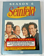 Seinfeld Season 6 DVD Box Set New Sealed 4-Disc Blue Case 90s Comedy Sitcom
