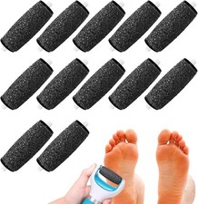 Scholl Velvet Smooth Electric Foot File & Roller - 12 Piece Replacement Heads