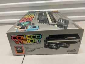 ColecoVision 2400 Console w/ Original Box Donkey Kong Star Wars 2 Controllers