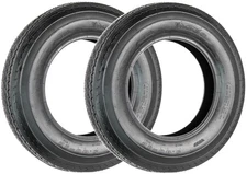 eCustomrim 2-Pk Trailer Tire Highway Boat Motorcycle 530-12 5.30-12 LRC 6 Ply