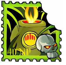 Neopets - Nibbled Cooking Pot Stamp - Virtual Items - Fast and Safe