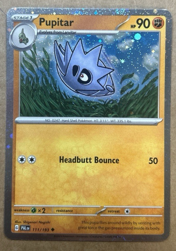 Pupitar - (Cosmo Foil) 111/193 Miscellaneous Cards & Products Holo