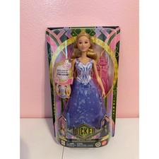 Mattel Wicked For Good Glinda Singing Doll Ariana Grande Movie Collectible New