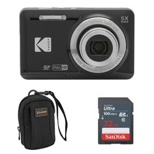 Kodak KODAK PIXPRO FZ55-BK 16MP Digital Camera 5X Optical Zoom 28mm Wide Angle 1