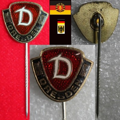 Fußball Football Badge Anstecknadel DFV DDR  DFB * DYNAMO DRESDEN