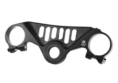 Bonamici schwarze Aluminium Gabelbrücke passend für Yamaha YZF-R1 / R1M (Race) 2015-25 - Bild 1 von 4