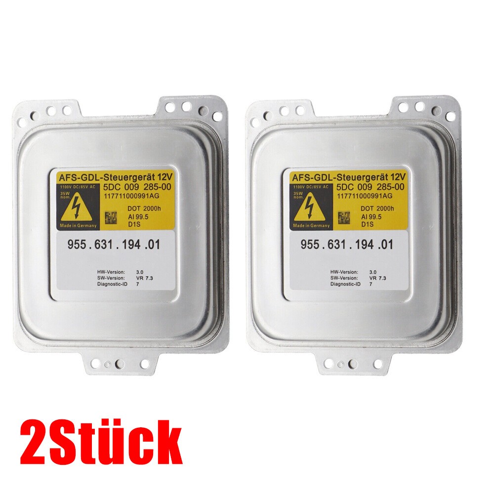 2X FüR Porsche Cayenne 957 08-10 AFS-GDL Scheinwerfer SteuergeräT 95563119401-image