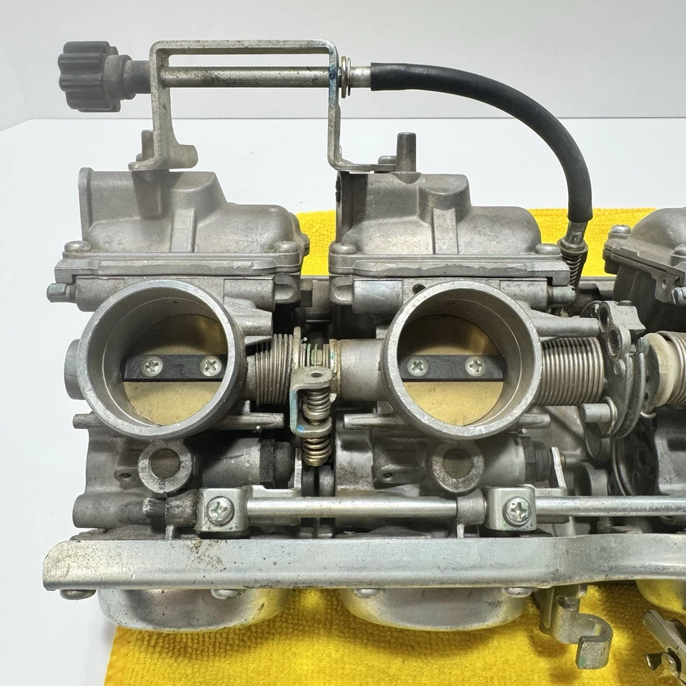1987-1990 Honda CBR600 CBR 600 F1 Hurricane Carbs Carburetors OEM Original - Image 2 of 4