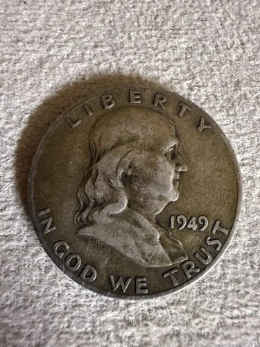 1949 Franklin Silver Half Dollar