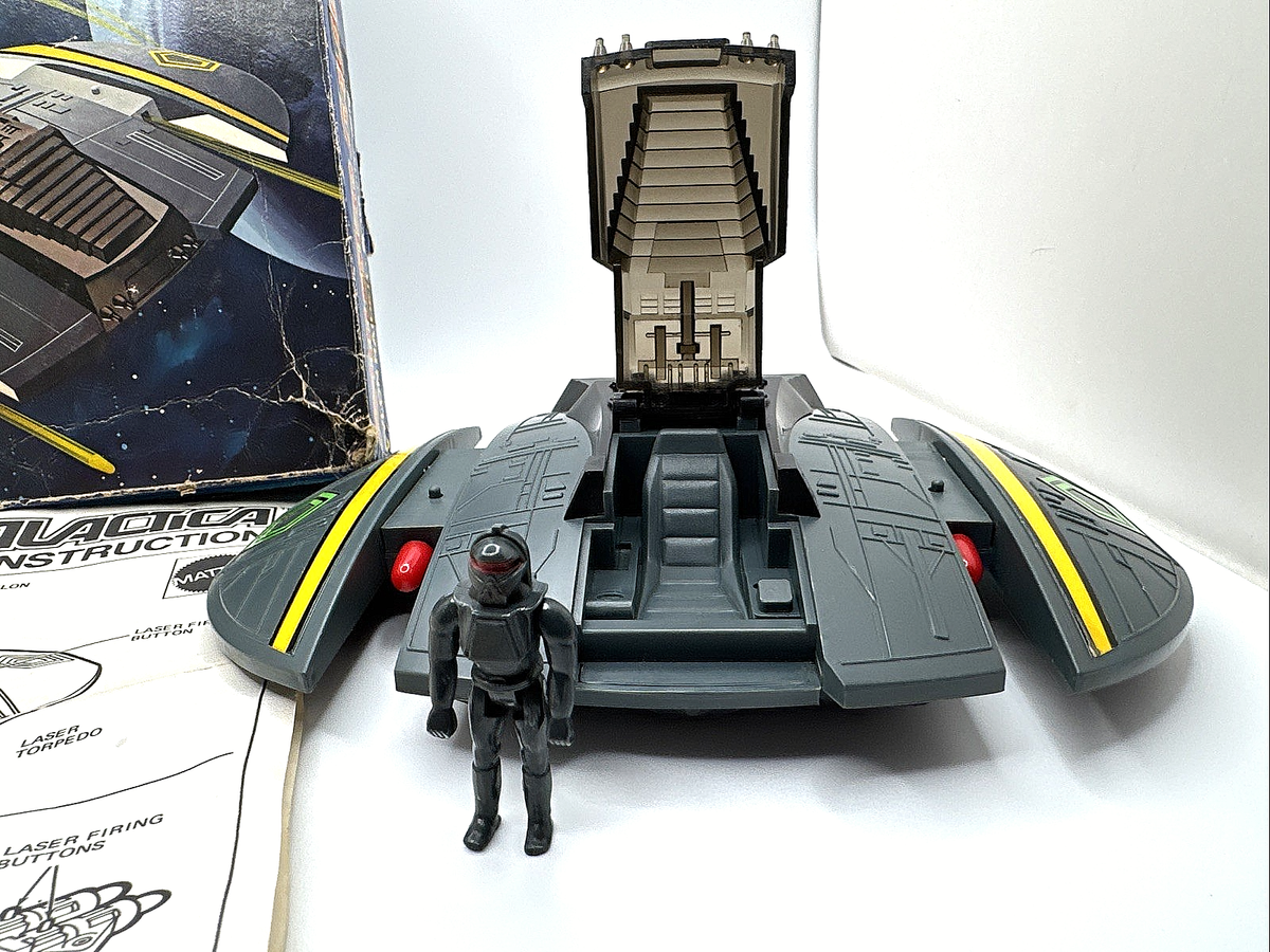 1978 Battlestar Galactica Cylon Raider 100% Complete Early Version