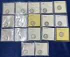 (17) MERCURY SILVER DIMES | 1941-1945 | LOT Z-360