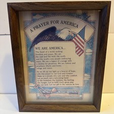 A Prayer For America by  B.j Hoff and Abbey Press 15”X 12”
