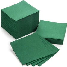 AH AMERICAN HOMESTEAD Paper Cocktail Napkins - Linen-Like Disposable Beverage Ba