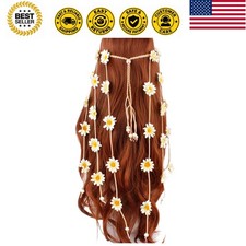 Halloween Sunflower Headband Daisy Flower Hair Bands Hoops Crown Floral Wreat...