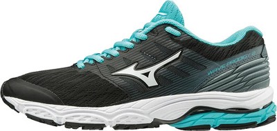 Mizuno Wave Prodigy 2 Womens Running Shoes Black Cushioned Comfort Run Trainers