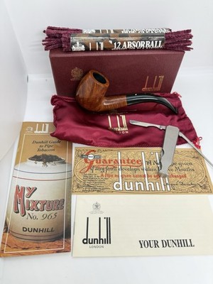 Dunhill 41022 Root Briar 1982 ''UNBERAUCHT'' ''UNSMOKED'' Pfeifenstopfer sehr selten
