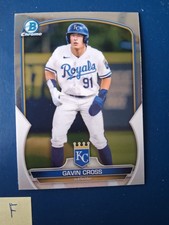 2023 Bowman Chrome Gavin Cross #BCP-109 Kansas City Royals