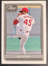 2022 Panini Three and Two - Bob Gibson #2 /99