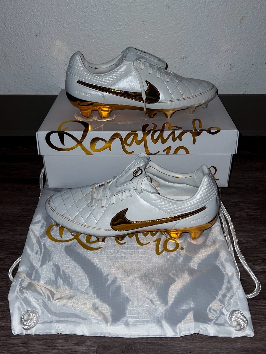 Nike Tiempo Legend V SE RGN size 10 'Ronaldinho Touch of Gold' | eBay